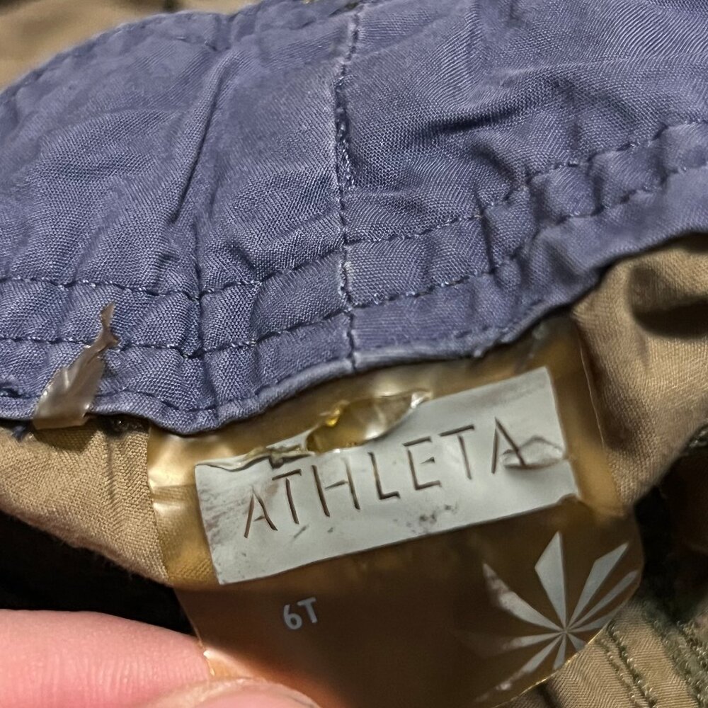 Athleta Multipocket Utility Cargo Pants Size 6t (… - image 7